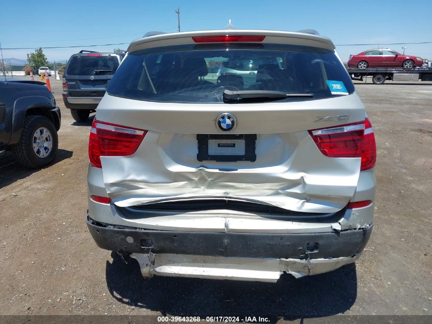 2011 BMW X3 xDrive28I VIN: 5UXWX5C52BL716618 Lot: 39643268
