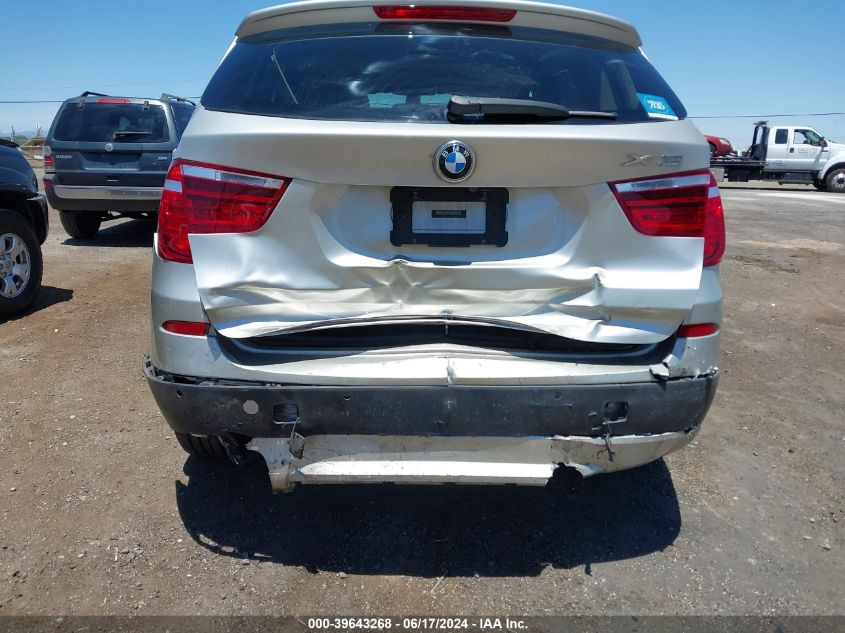 2011 BMW X3 xDrive28I VIN: 5UXWX5C52BL716618 Lot: 39643268