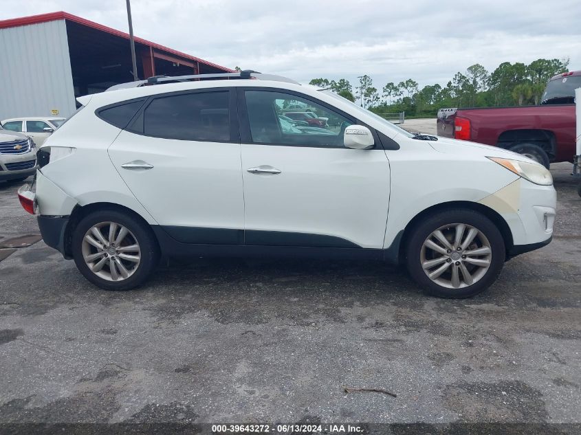 2013 Hyundai Tucson Limited VIN: KM8JU3AC0DU656681 Lot: 39643272