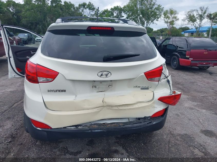 2013 Hyundai Tucson Limited VIN: KM8JU3AC0DU656681 Lot: 39643272