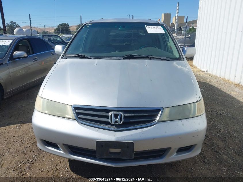 2002 Honda Odyssey Ex-L VIN: 5FNRL18742B048756 Lot: 39643274