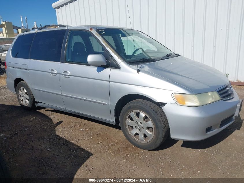 2002 Honda Odyssey Ex-L VIN: 5FNRL18742B048756 Lot: 39643274