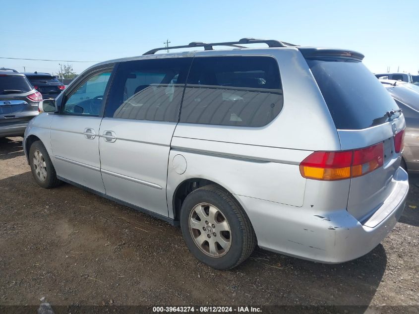 2002 Honda Odyssey Ex-L VIN: 5FNRL18742B048756 Lot: 39643274