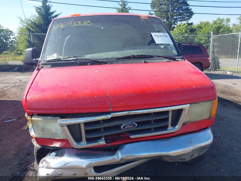 2004 Ford Econoline E350 Super Duty Van VIN: 1FTSE34L74HB21972 Lot: 39643330