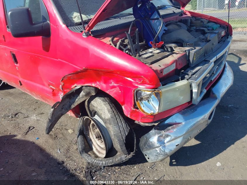 2004 Ford Econoline E350 Super Duty Van VIN: 1FTSE34L74HB21972 Lot: 39643330