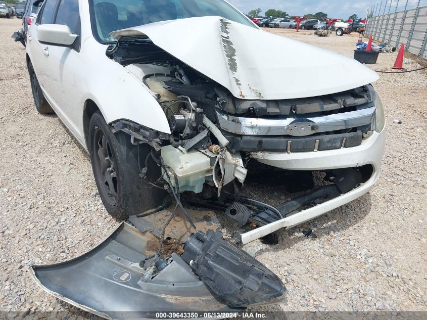 2010 Ford Fusion Se VIN: 3FAHP0HA9AR191257 Lot: 39643350