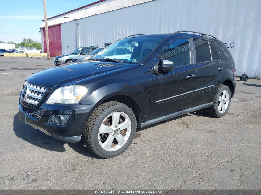 2009 Mercedes-Benz Ml 350 4Matic VIN: 4JGBB86E39A445002 Lot: 39643351