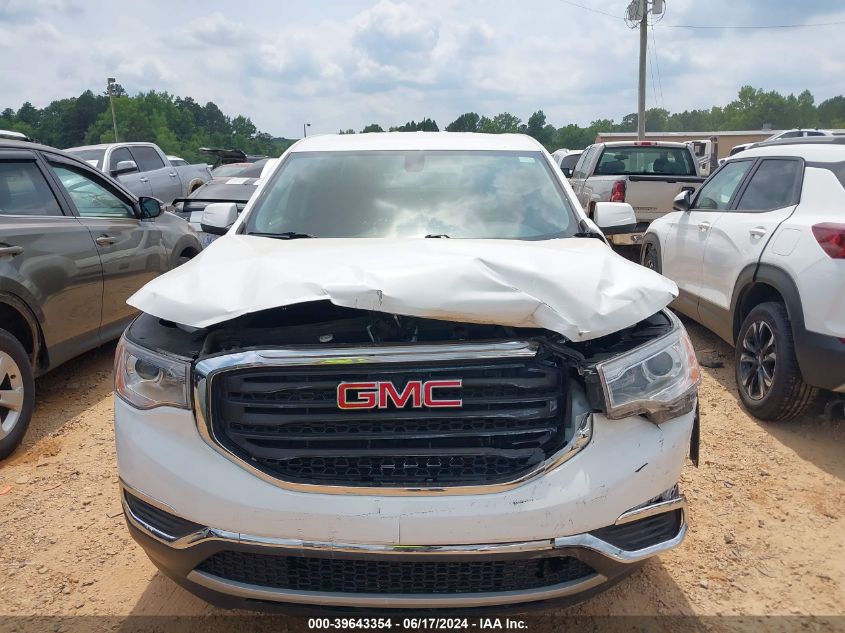 2019 GMC Acadia Sle-1 VIN: 1GKKNRLA9KZ276361 Lot: 39643354