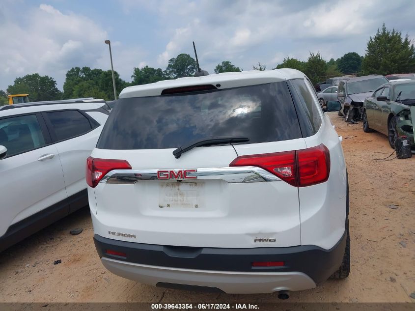 2019 GMC Acadia Sle-1 VIN: 1GKKNRLA9KZ276361 Lot: 39643354