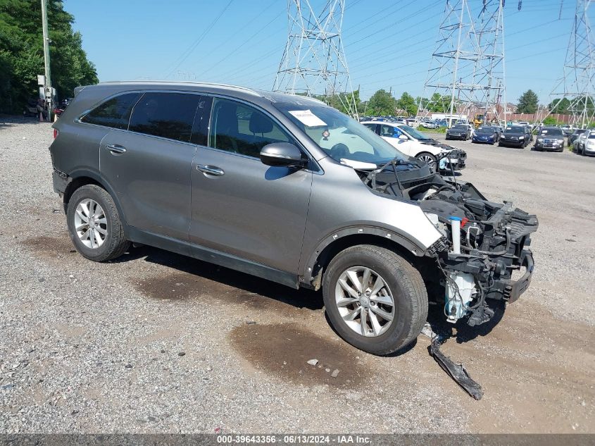 2016 Kia Sorento 2.4L Lx VIN: 5XYPG4A36GG051954 Lot: 39643356