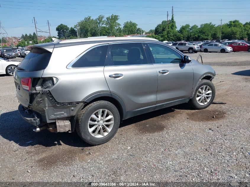 2016 Kia Sorento 2.4L Lx VIN: 5XYPG4A36GG051954 Lot: 39643356