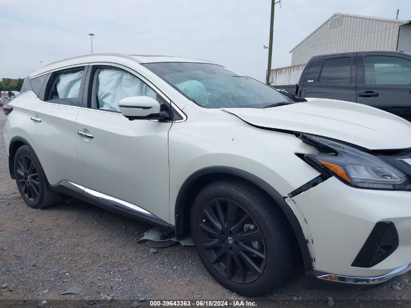 2021 Nissan Murano Platinum Fwd VIN: 5N1AZ2DJ5MC116755 Lot: 39643363