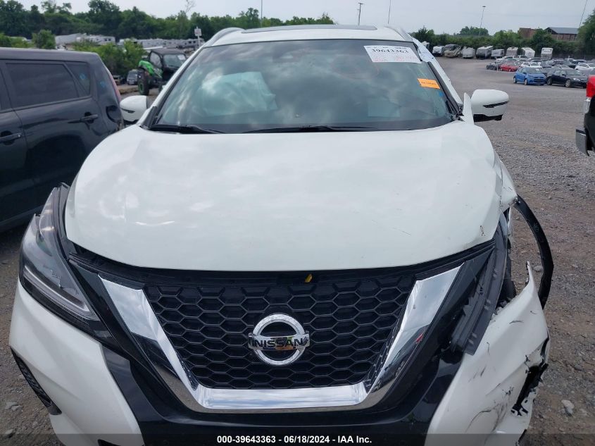 2021 Nissan Murano Platinum Fwd VIN: 5N1AZ2DJ5MC116755 Lot: 39643363