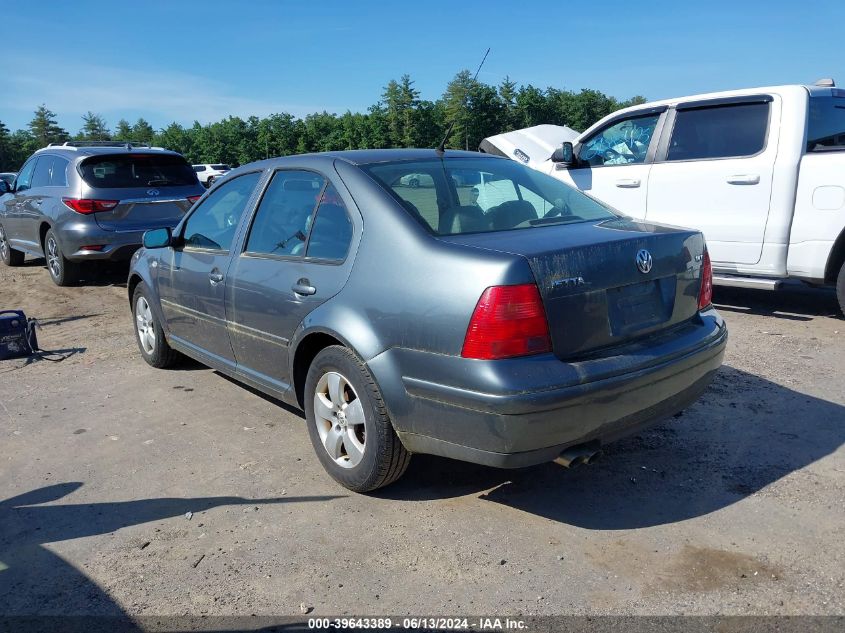 2003 Volkswagen Jetta Gls 1.8T VIN: 3VWSE69M23M142710 Lot: 39643389