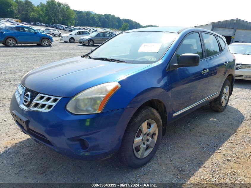 2011 Nissan Rogue S VIN: JN8AS5MVXBW260704 Lot: 39643399