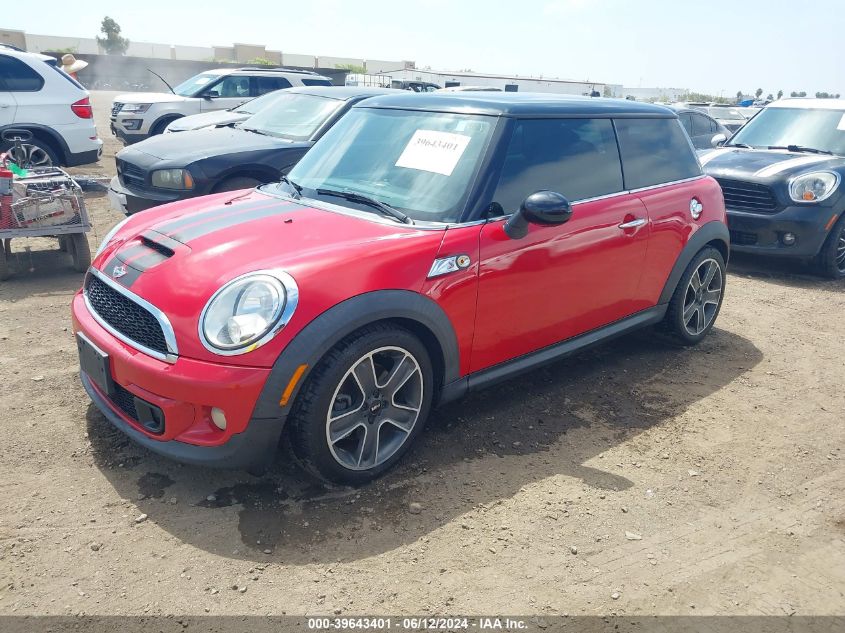 2013 Mini Hardtop Cooper S VIN: WMWSV3C54DT389309 Lot: 39643401