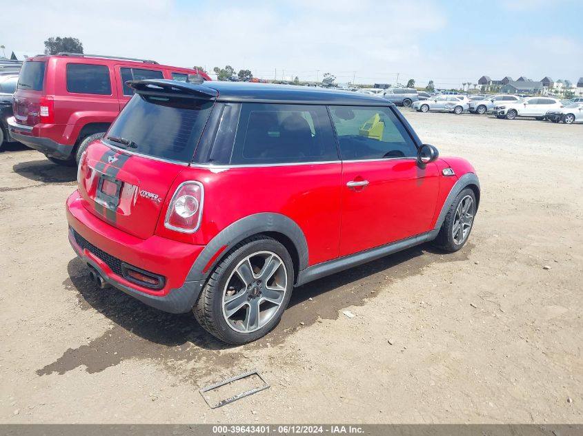 2013 Mini Hardtop Cooper S VIN: WMWSV3C54DT389309 Lot: 39643401