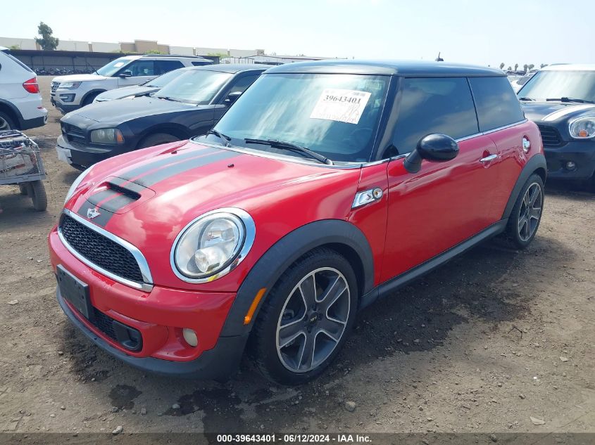 2013 Mini Hardtop Cooper S VIN: WMWSV3C54DT389309 Lot: 39643401