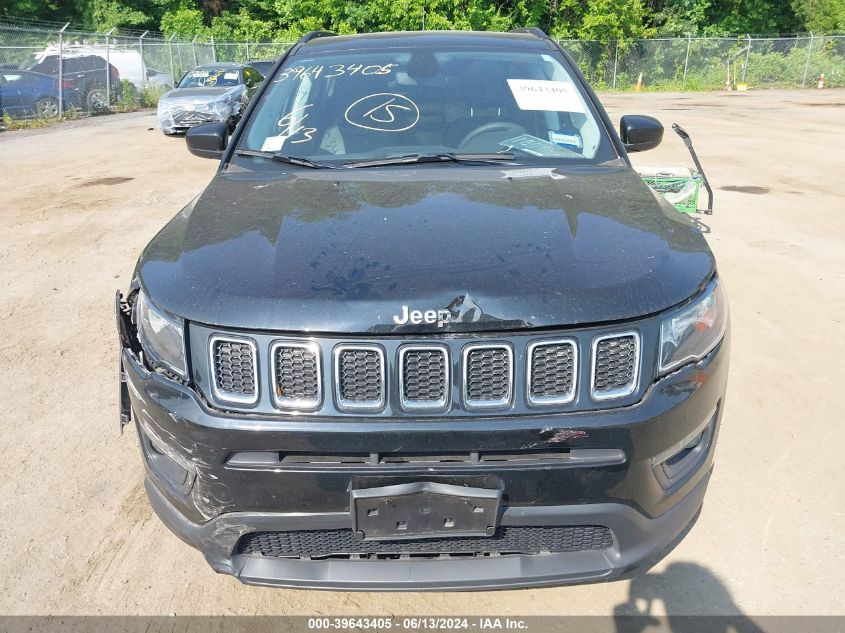 2021 Jeep Compass Latitude 4X4 VIN: 3C4NJDBBXMT566555 Lot: 39643405