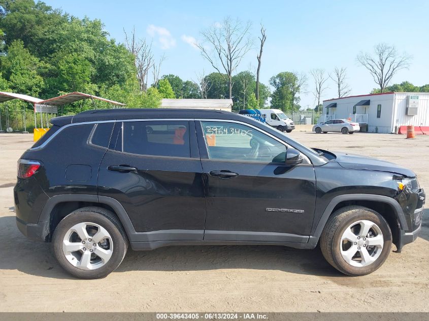 2021 Jeep Compass Latitude 4X4 VIN: 3C4NJDBBXMT566555 Lot: 39643405