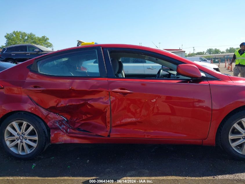 2014 Hyundai Elantra Se VIN: 5NPDH4AE1EH462315 Lot: 39643409