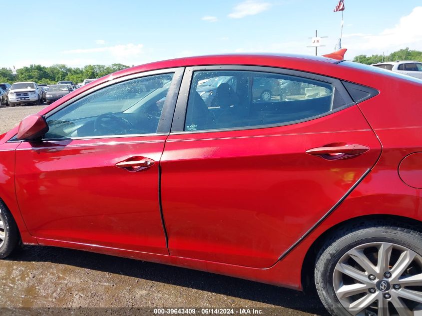 2014 Hyundai Elantra Se VIN: 5NPDH4AE1EH462315 Lot: 39643409