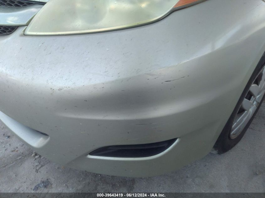 2006 Toyota Sienna Ce VIN: 5TDZA23C76S479951 Lot: 39643419