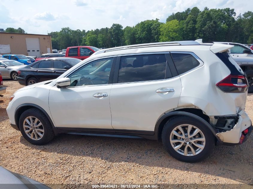 2019 Nissan Rogue Sv VIN: JN8AT2MV4KW401374 Lot: 39643421