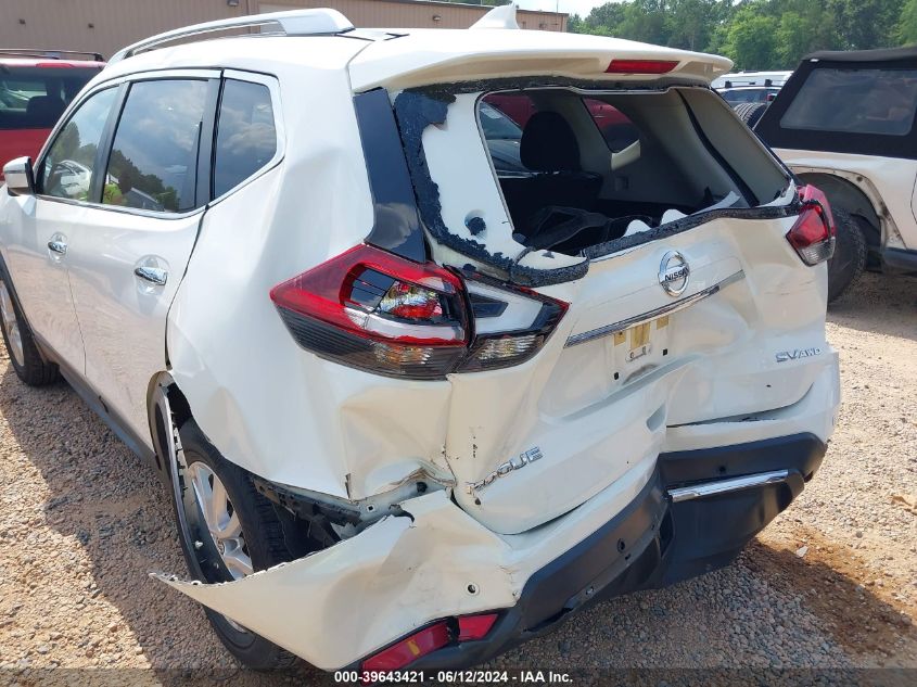 2019 Nissan Rogue Sv VIN: JN8AT2MV4KW401374 Lot: 39643421