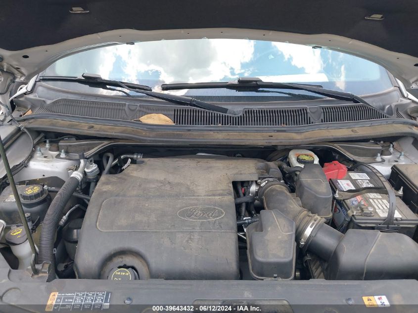 2016 Ford Explorer Xlt VIN: 1FM5K7D84GGB58167 Lot: 39643432