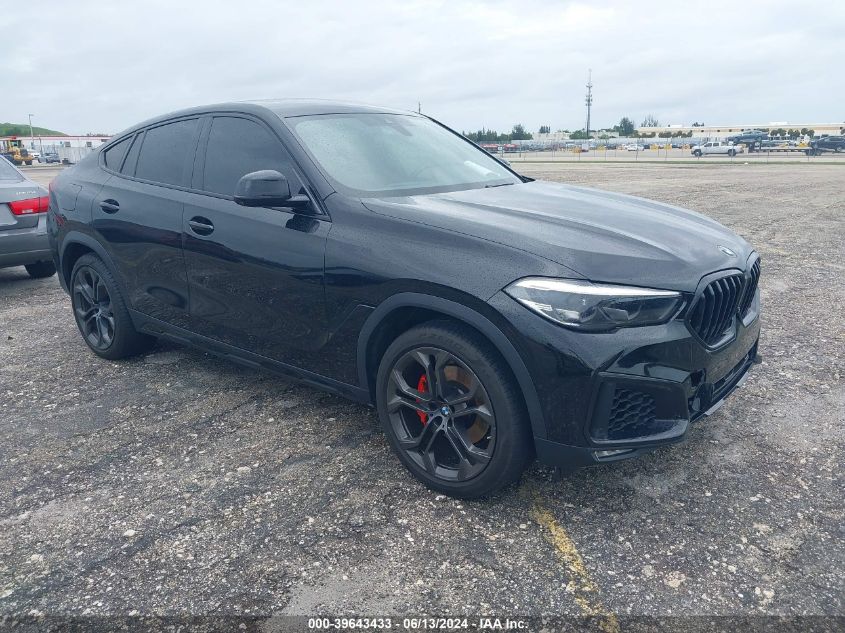 2020 BMW X6 Sdrive40I VIN: 5UXCY4C02L9C22212 Lot: 39643433