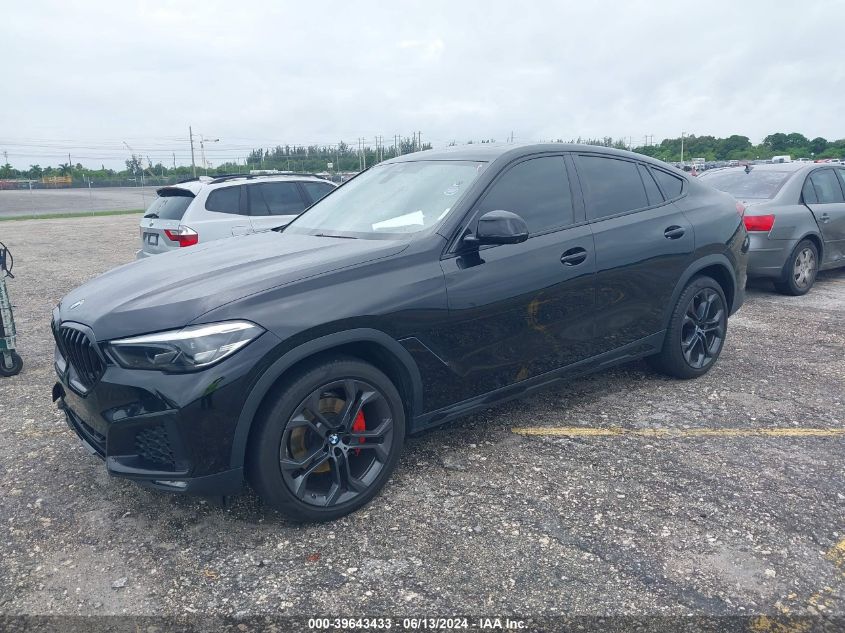 2020 BMW X6 Sdrive40I VIN: 5UXCY4C02L9C22212 Lot: 39643433