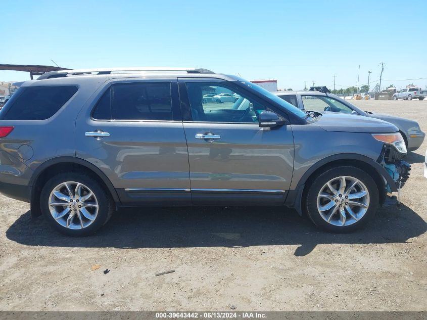 2014 Ford Explorer Limited VIN: 1FM5K8F81EGC58873 Lot: 39643442