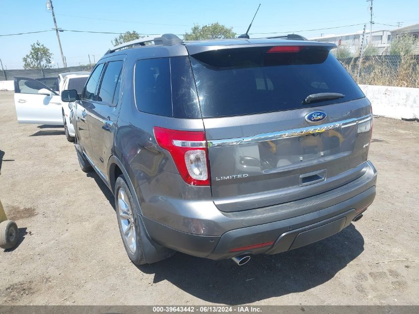 2014 Ford Explorer Limited VIN: 1FM5K8F81EGC58873 Lot: 39643442