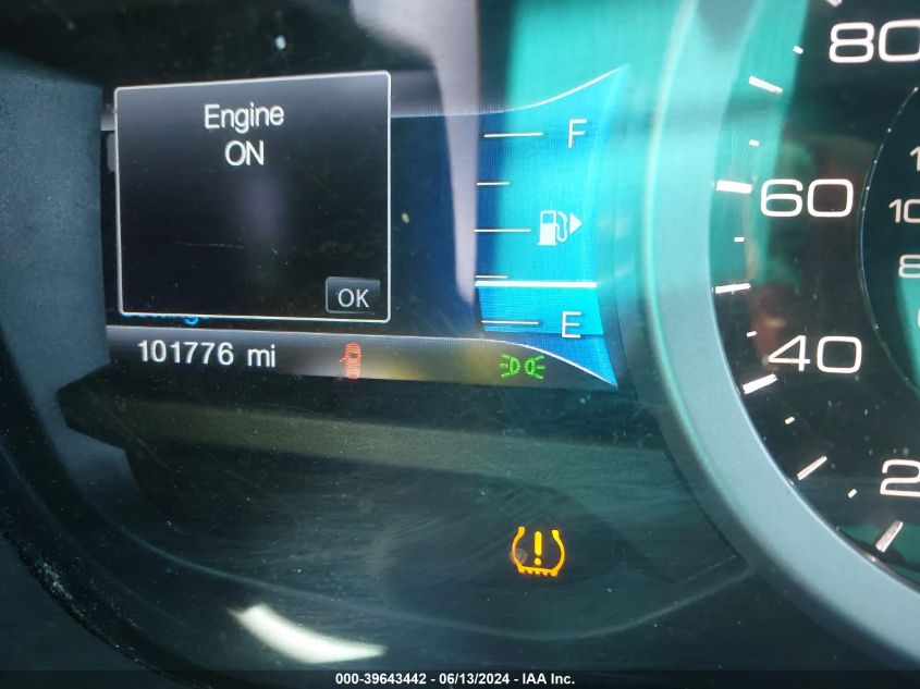 2014 Ford Explorer Limited VIN: 1FM5K8F81EGC58873 Lot: 39643442