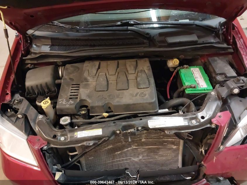 2010 Dodge Grand Caravan Crew VIN: 2D4RN6DX6AR455531 Lot: 39643467