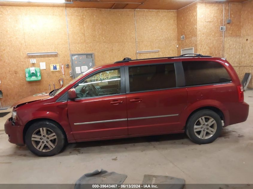 2010 Dodge Grand Caravan Crew VIN: 2D4RN6DX6AR455531 Lot: 39643467