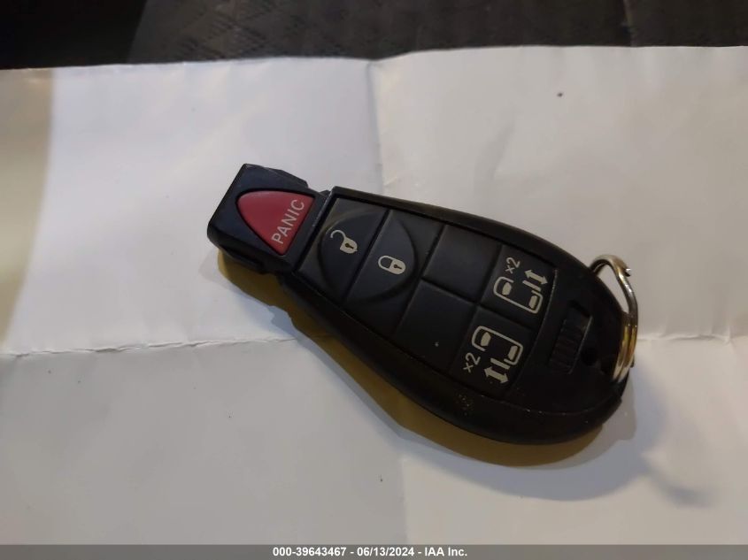 2010 Dodge Grand Caravan Crew VIN: 2D4RN6DX6AR455531 Lot: 39643467