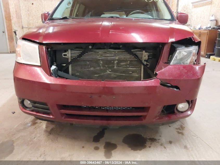 2010 Dodge Grand Caravan Crew VIN: 2D4RN6DX6AR455531 Lot: 39643467