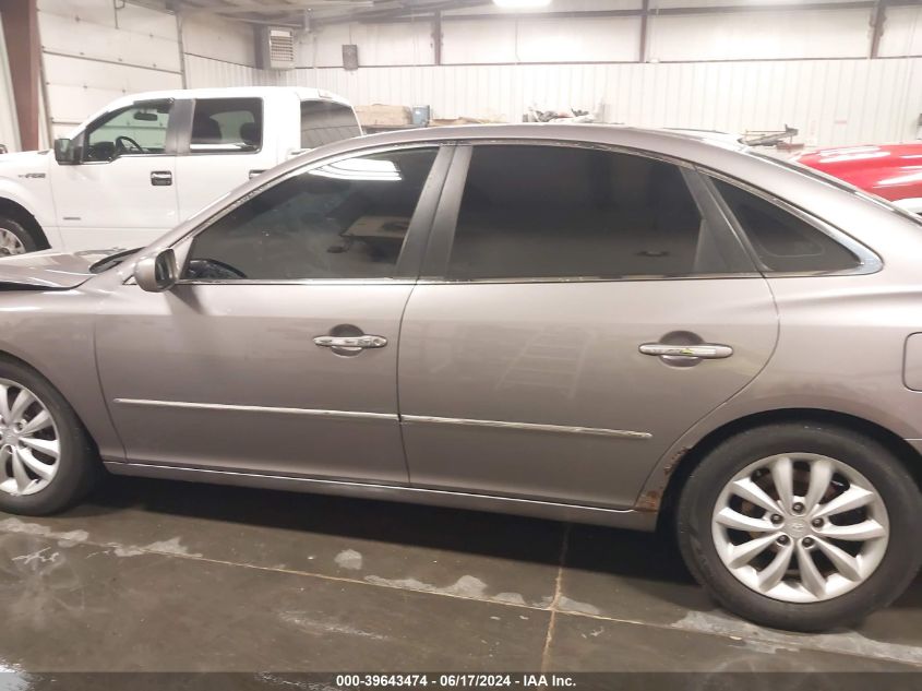 2006 Hyundai Azera VIN: KMHFC46F16A121039 Lot: 39643474