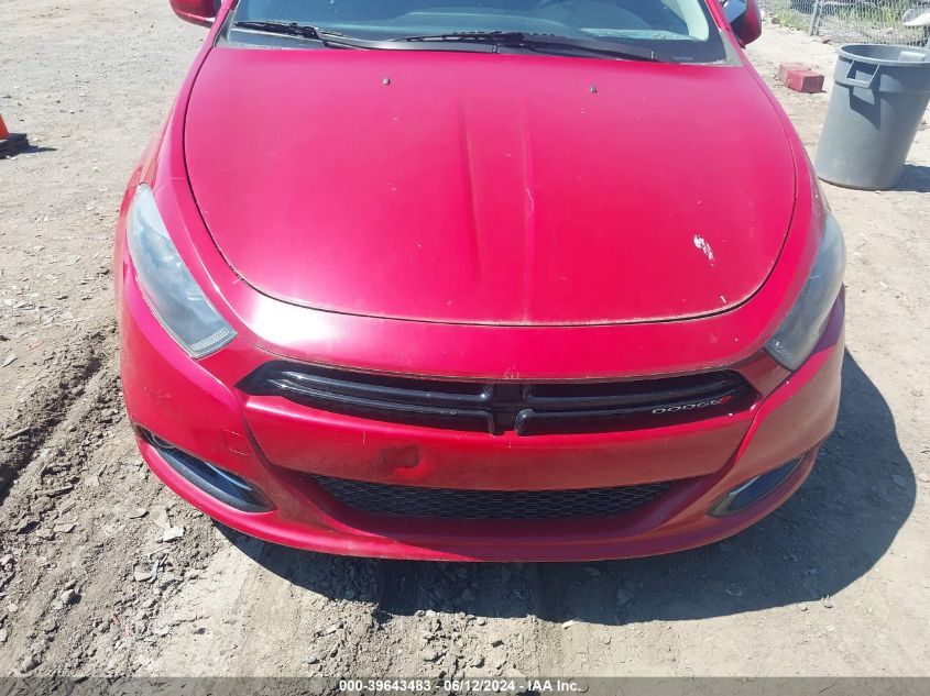 2013 Dodge Dart Sxt VIN: 1C3CDFBA6DD333977 Lot: 39643483