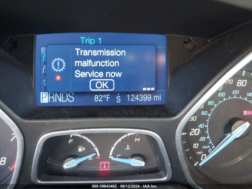 2012 Ford Focus Sel VIN: 1FAHP3H24CL196586 Lot: 39643492