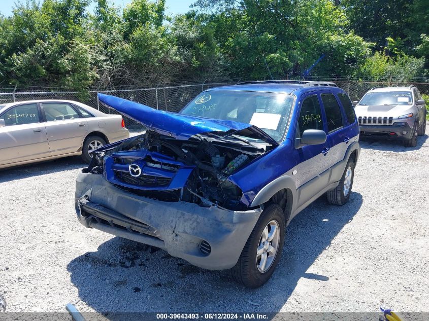 2006 Mazda Tribute I VIN: 4F2YZ92Z56KM13442 Lot: 39643493