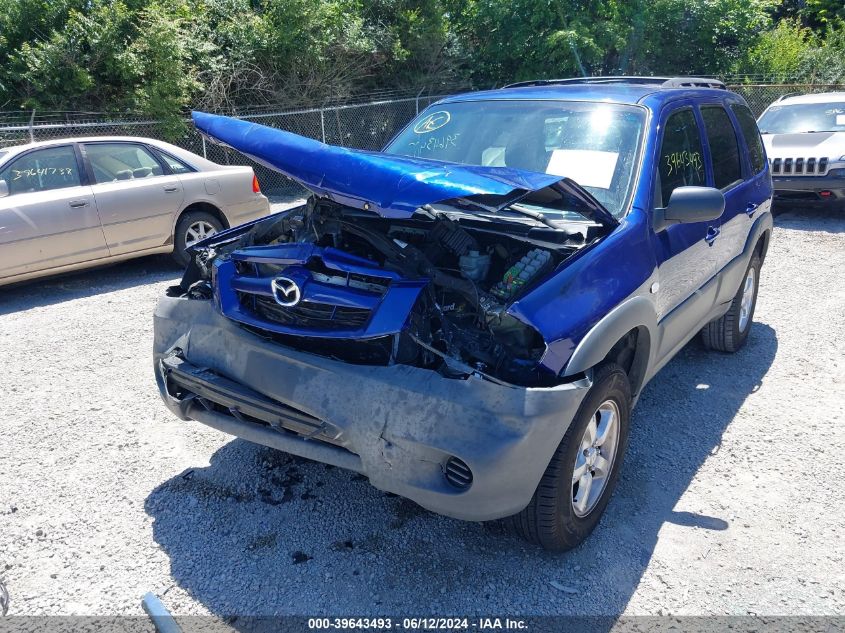 2006 Mazda Tribute I VIN: 4F2YZ92Z56KM13442 Lot: 39643493