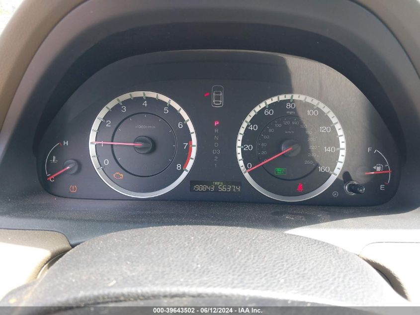 2010 Honda Accord 3.5 Ex-L VIN: 5KBCP3F83AB015863 Lot: 39643502