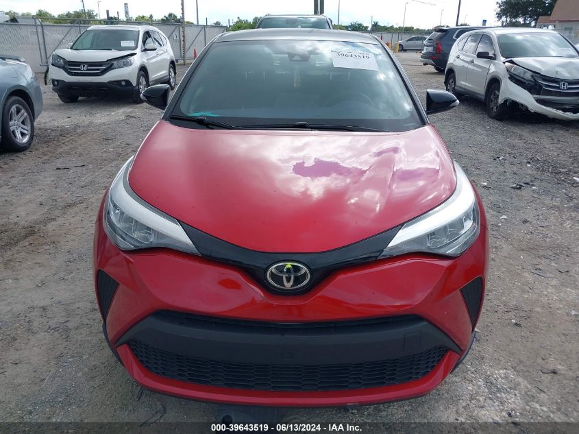 2020 Toyota C-Hr Xle VIN: JTNKHMBX7L1086372 Lot: 39643519