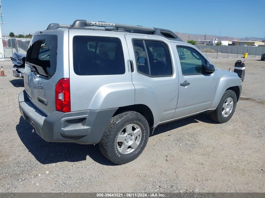 2007 Nissan Xterra S VIN: 5N1AN08UX7C537377 Lot: 39643521