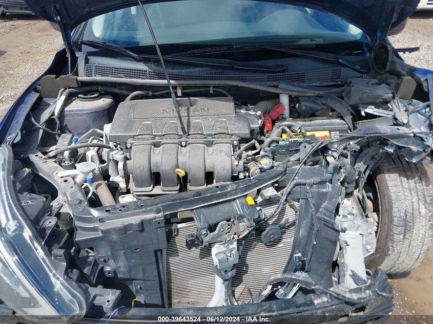 2018 Nissan Sentra S VIN: 3N1AB7APXJY324179 Lot: 39643524