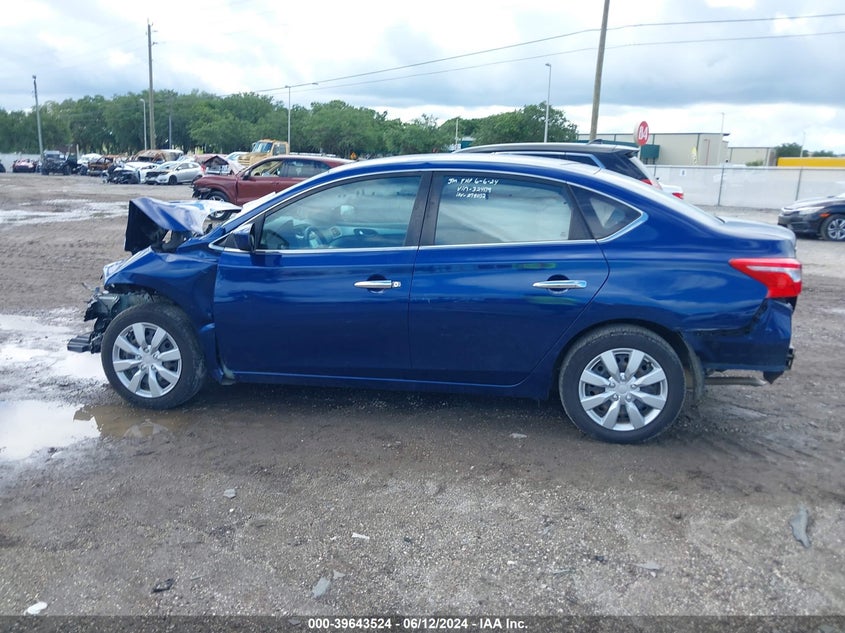 2018 Nissan Sentra S VIN: 3N1AB7APXJY324179 Lot: 39643524