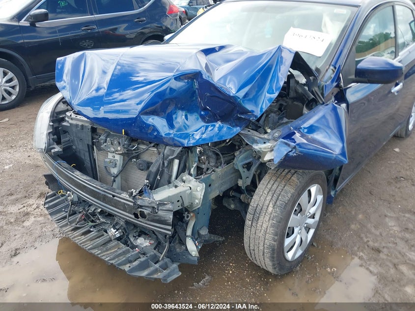 2018 Nissan Sentra S VIN: 3N1AB7APXJY324179 Lot: 39643524